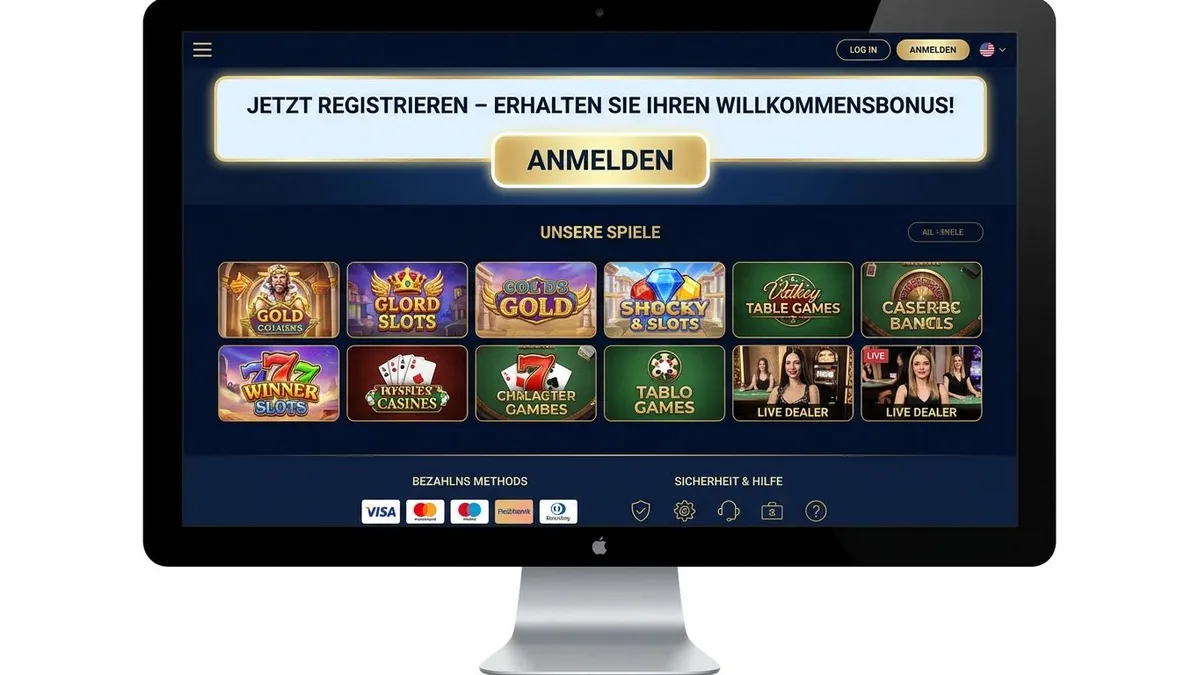 Registrierung mit Bonus